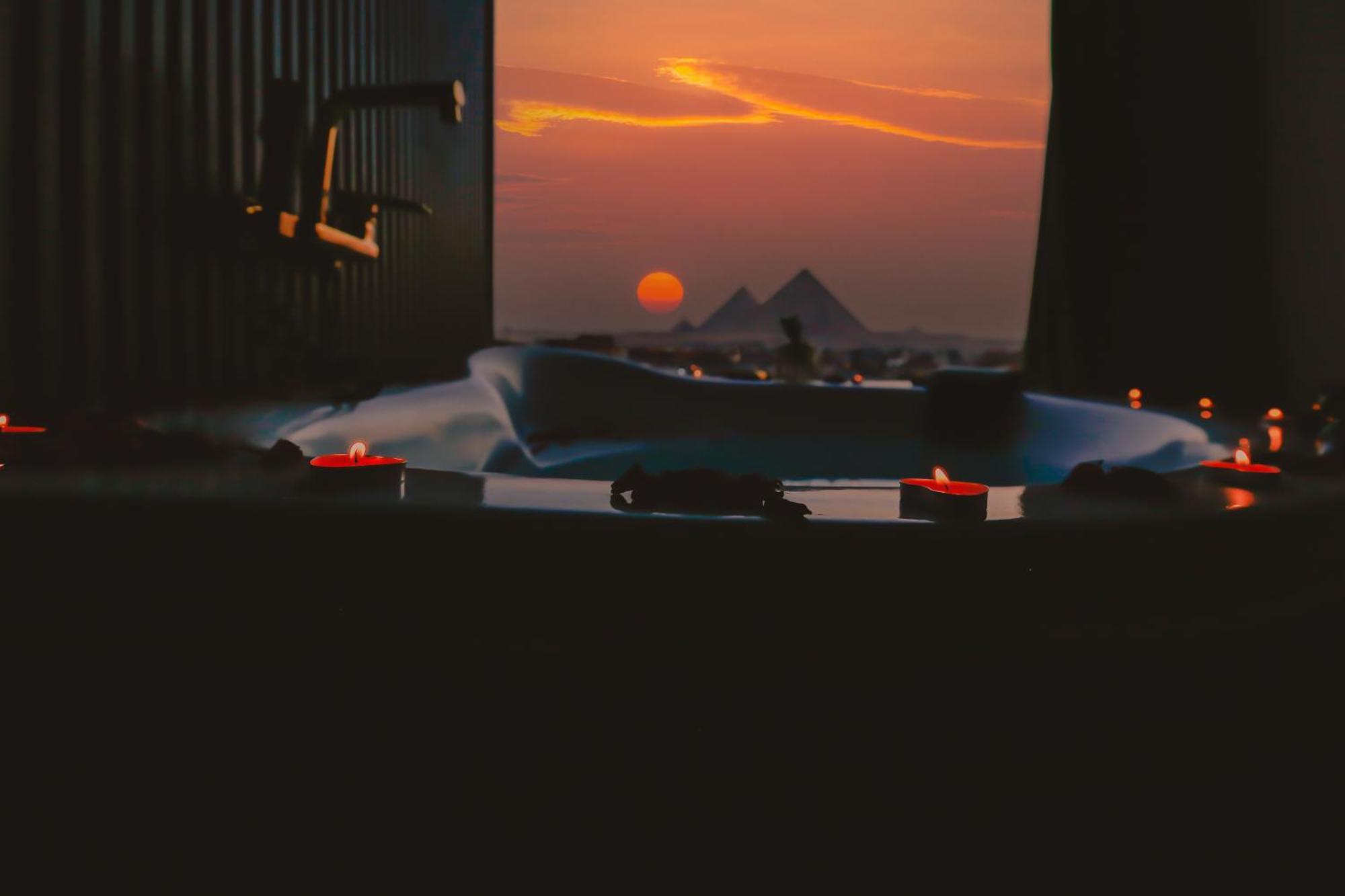 Bed and Breakfast Imperial Pyramids Heights View Nazlet el-Sîsi Esterno foto