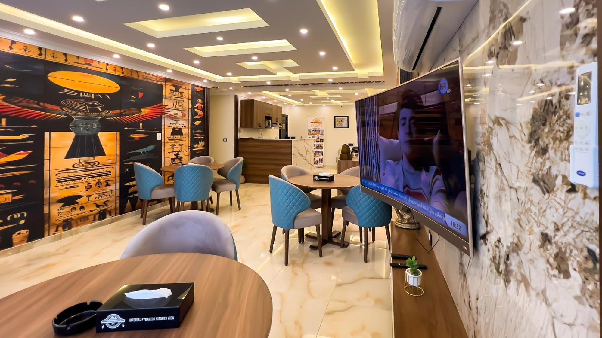 Bed and Breakfast Imperial Pyramids Heights View Nazlet el-Sîsi Esterno foto